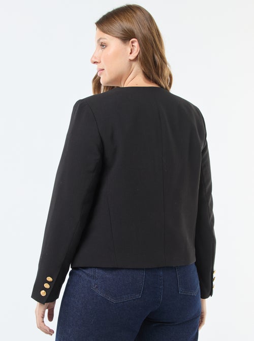 Kort jasje met retro knopen - Kiabi