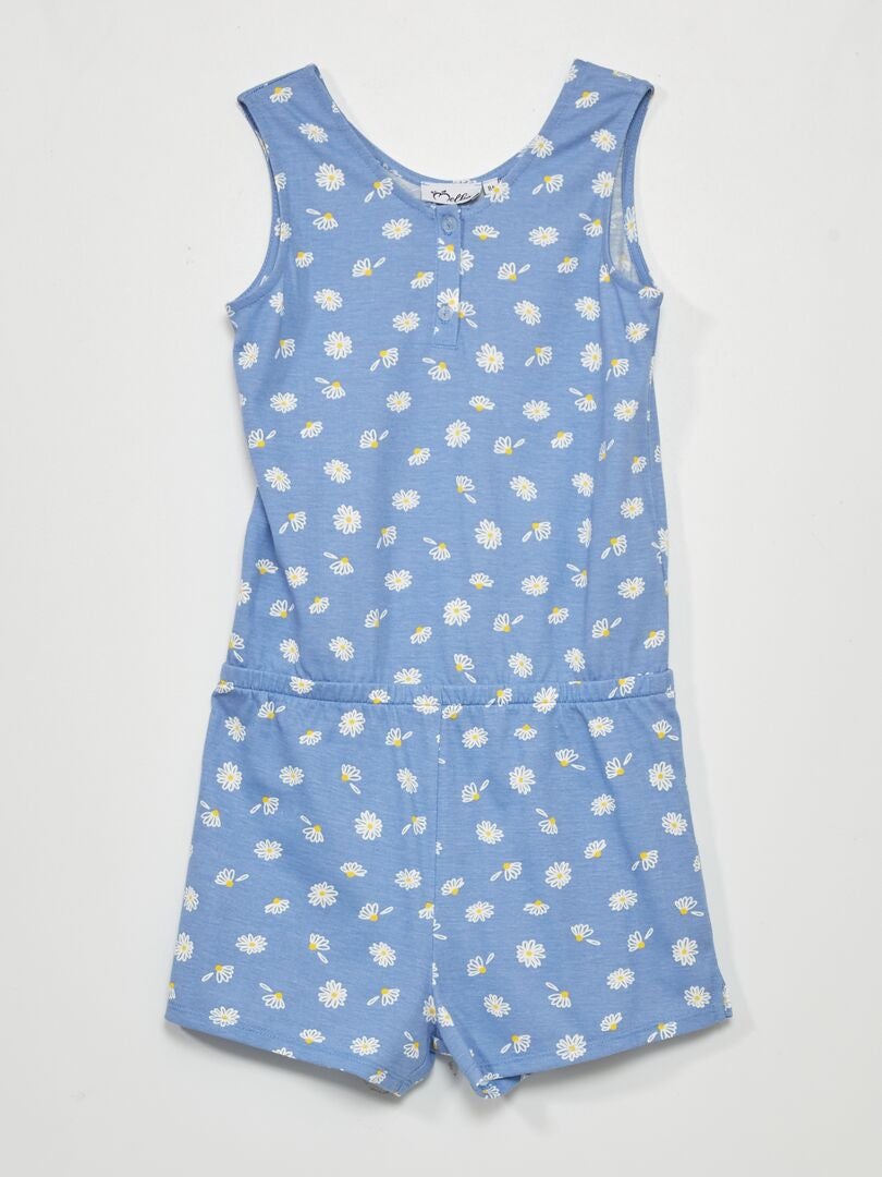 Kort pakje van jerseystof blauw - Kiabi
