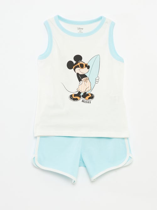 Kort pyjamasetje 'Mickey' - 2-delig - Kiabi