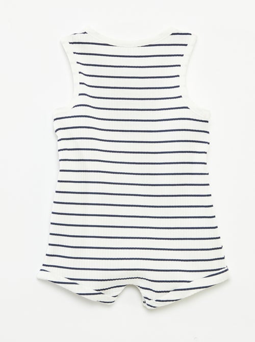 Kort speelpakje met print - Kiabi