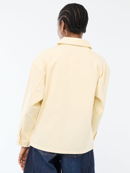 Kort spijkerjas met 2 opgestikte zakken - Kiabi