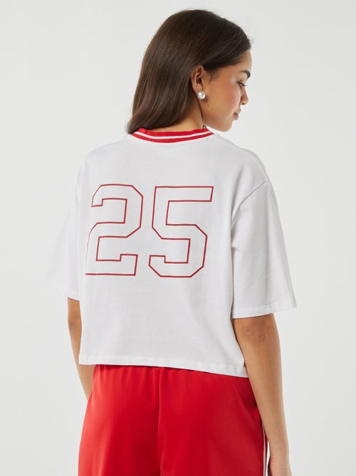 Kort T-shirt met 'California'-opdruk - Kiabi