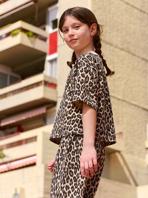 Kort T-shirt met korte mouw - Kiabi Kort T-shirt met korte mouw - Kiabi