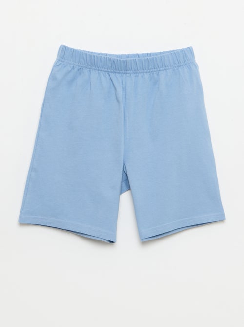 Korte 2-delige pyjamaset met tanktop en korte broek - Kiabi Korte 2-delige pyjamaset met tanktop en korte broek - Kiabi