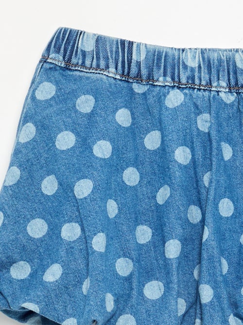 Korte bolrok met print - Kiabi