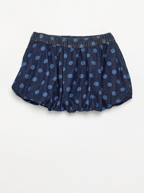 Korte bolrok met print - Kiabi