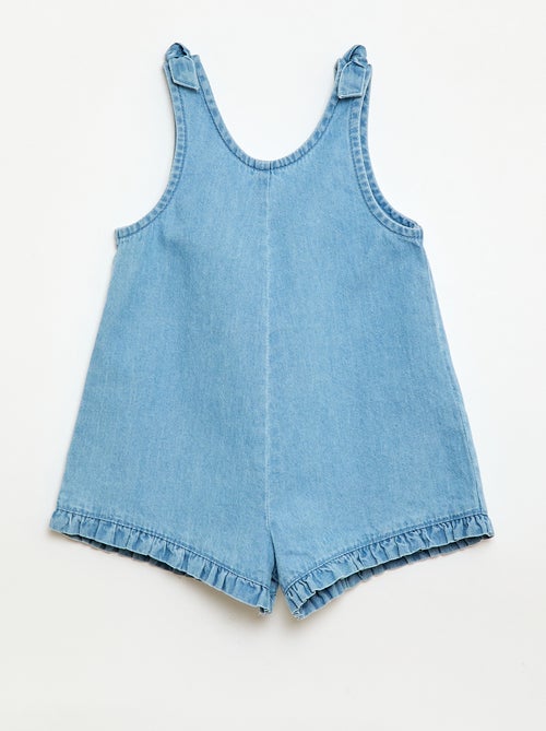 Korte denim jumpsuit - Kiabi
