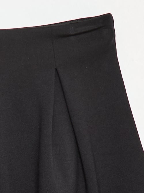 Korte, effen plooirok - Kiabi