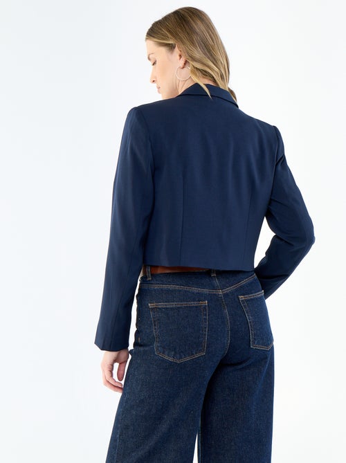 Korte getailleerde blazer - Kiabi