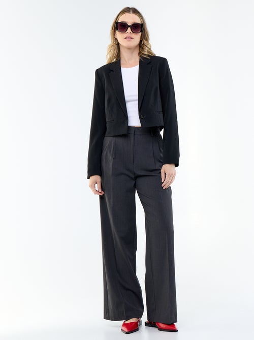 Korte getailleerde blazer - Kiabi
