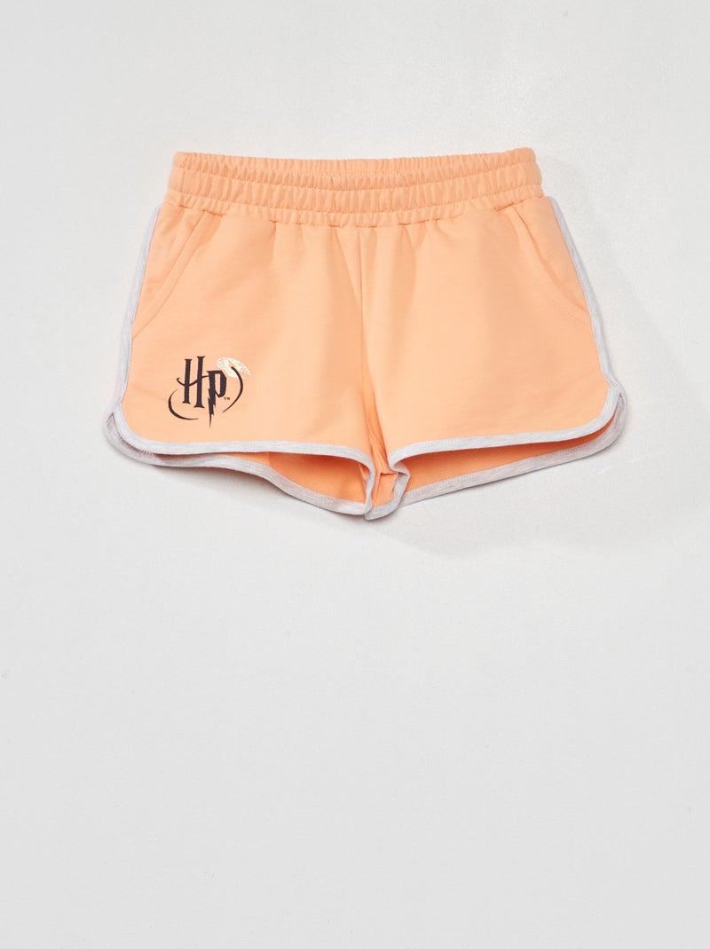 Korte Harry Potter-sportbroek ORANJE - Kiabi
