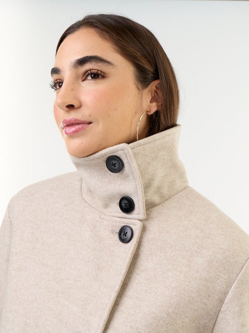 Korte jas met wollook - Kiabi Korte jas met wollook - Kiabi