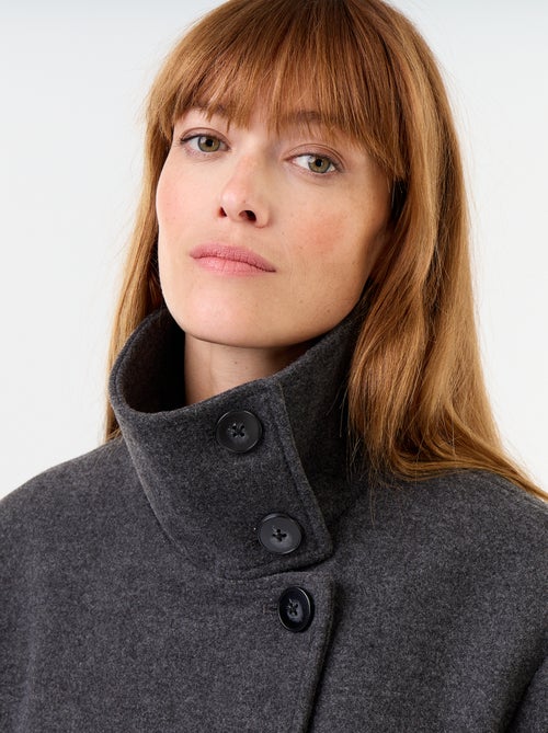 Korte jas met wollook - Kiabi Korte jas met wollook - Kiabi
