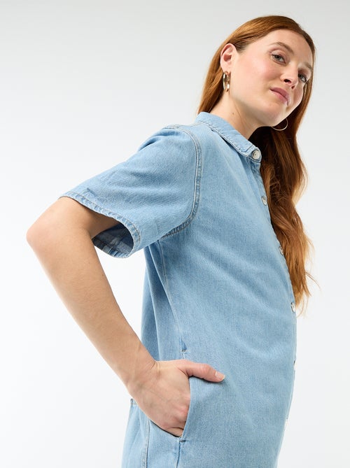 Korte jeans jumpsuit - Kiabi