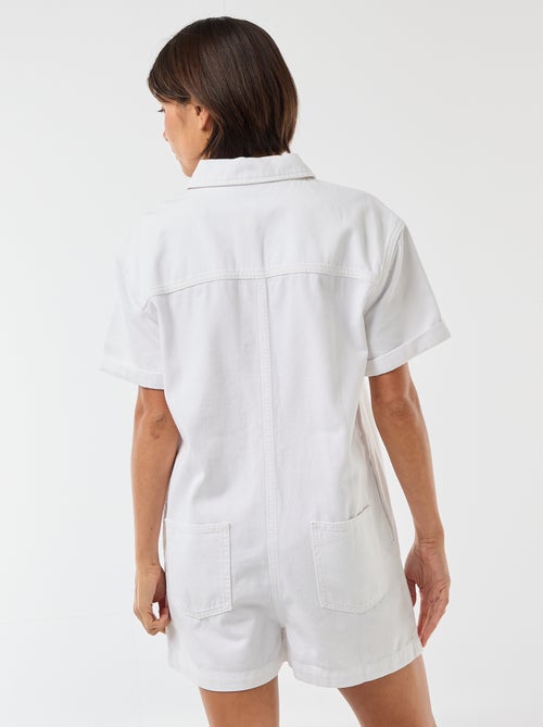Korte jeans jumpsuit - Kiabi
