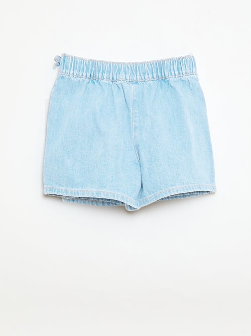 Korte jeans rok-short met knopen - Kiabi Korte jeans rok-short met knopen - Kiabi