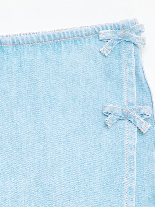 Korte jeans rok-short met knopen - Kiabi Korte jeans rok-short met knopen - Kiabi