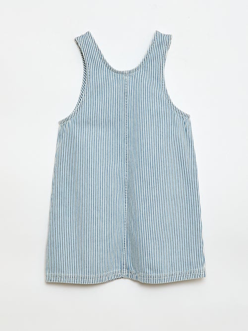 Korte jeans tuinbroekjurk - Kiabi