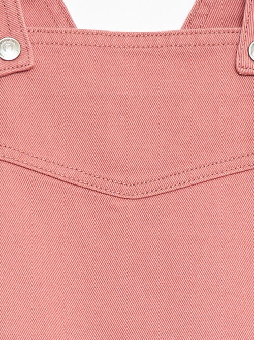 Korte jeans tuinbroekjurk - Kiabi