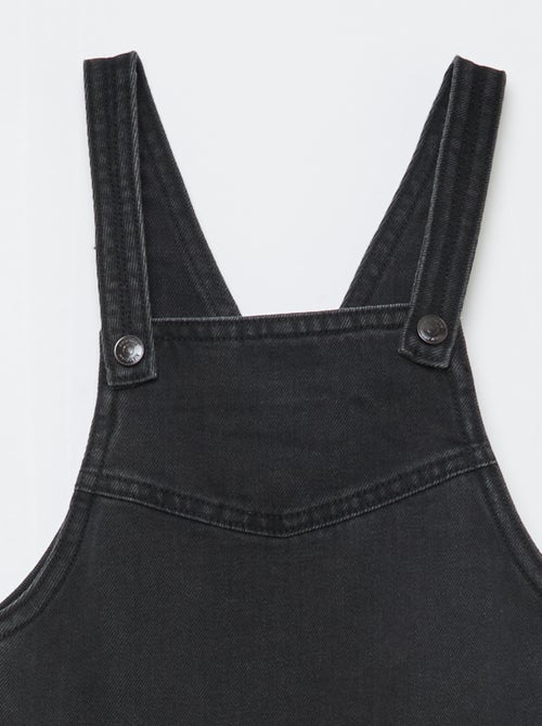 Korte jeans tuinbroekjurk - Kiabi