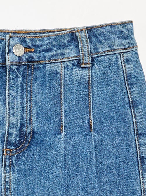 Korte jumpshort van spijkerstof - Kiabi