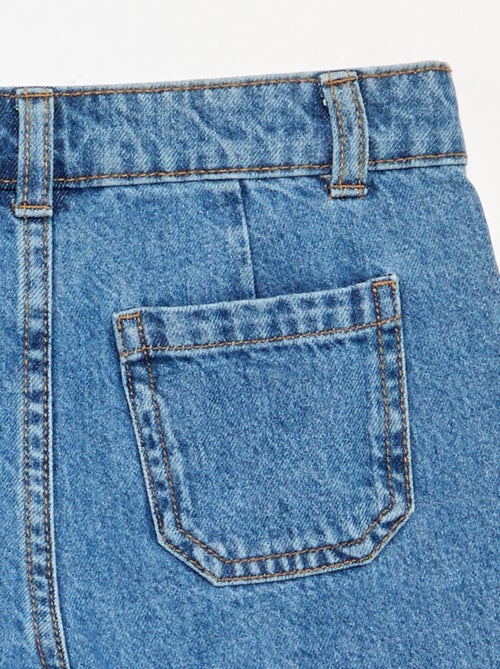 Korte jumpshort van spijkerstof - Kiabi