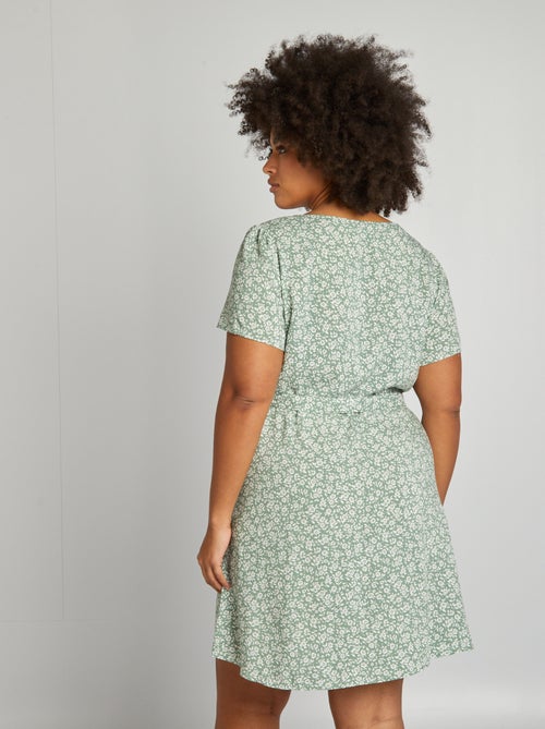 Korte jurk met opdruk 'Vero Moda Curve' - Kiabi
