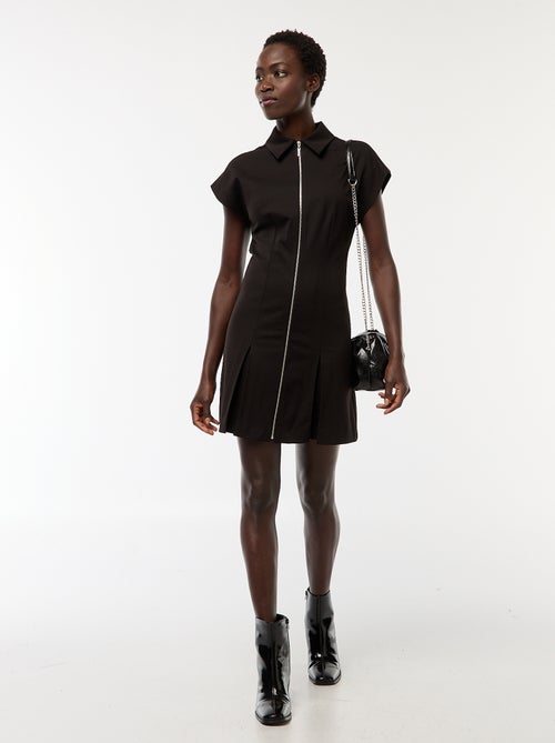 Korte jurk met rits - Kiabi