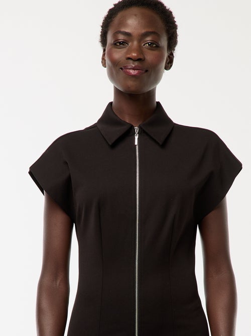 Korte jurk met rits - Kiabi