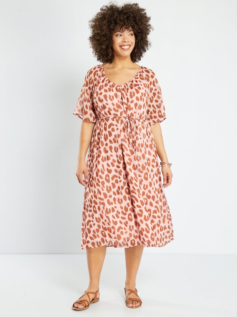 Korte jurk met ronde hals 'Only' ROSE - Kiabi