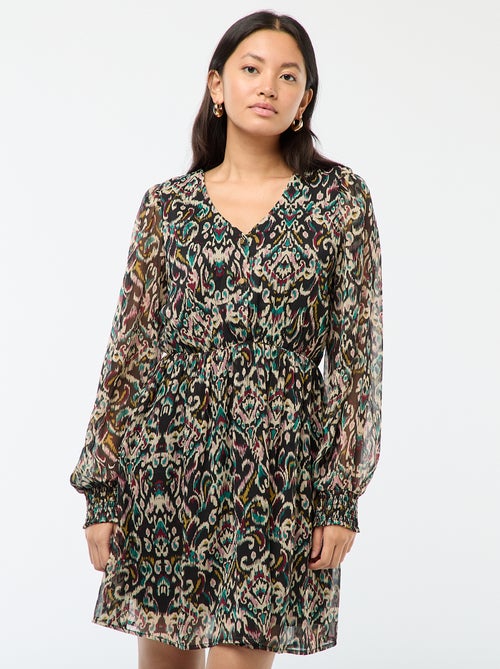 Korte jurk van voile 'JDY' - Kiabi