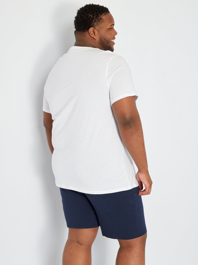 LAUSONS Pack of 3 Kids Shorts Plain Cotton Pyjamas, SET 3