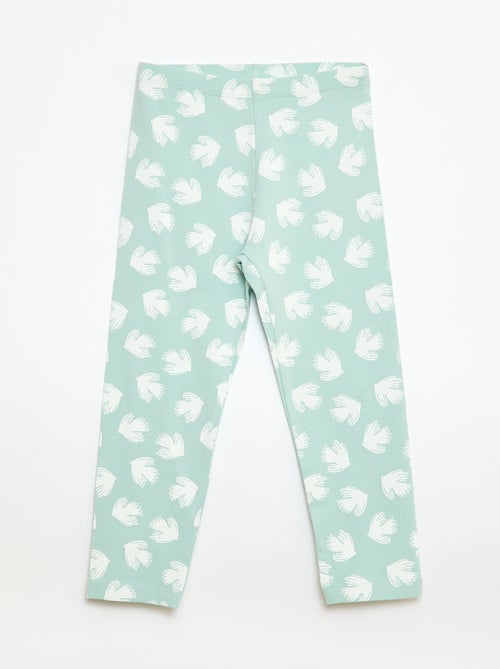 Korte legging met print - Kiabi