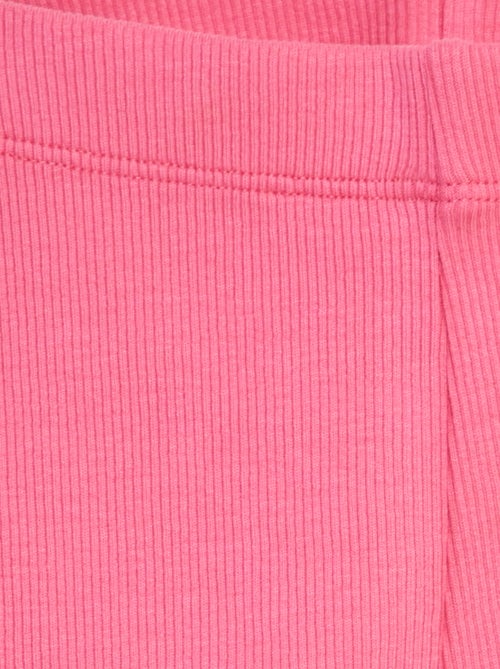 Korte legging met ribbels - Kiabi