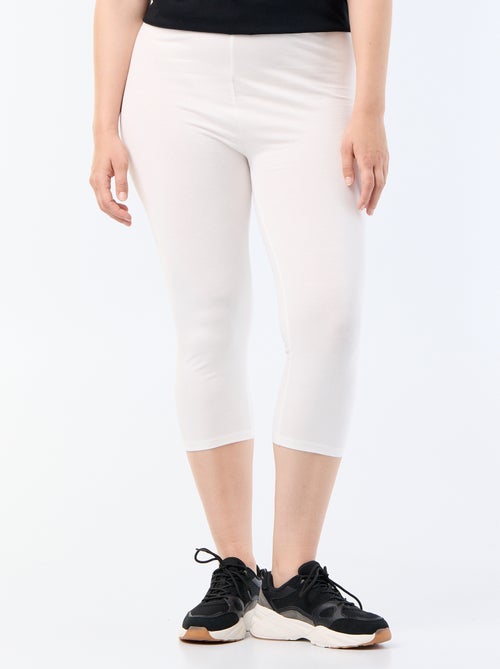 Korte legging van jerseytricot - Kiabi