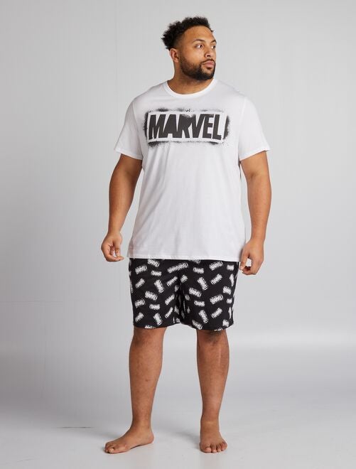 Korte 'Marvel'-pyjama - T-shirt + short - 2-delig - Kiabi