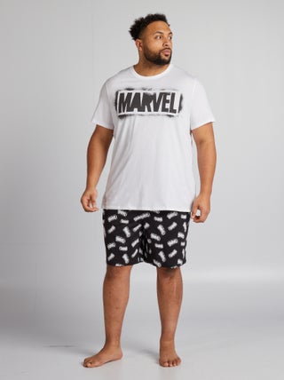 Korte 'Marvel'-pyjama - T-shirt + short - 2-delig