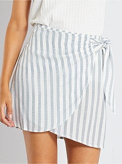 Korte overslagrok - Kiabi