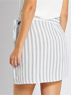 Korte overslagrok - Kiabi