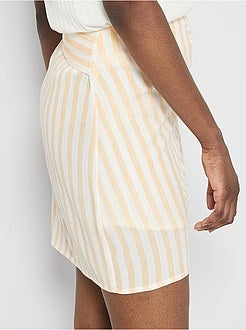 Korte overslagrok - Kiabi