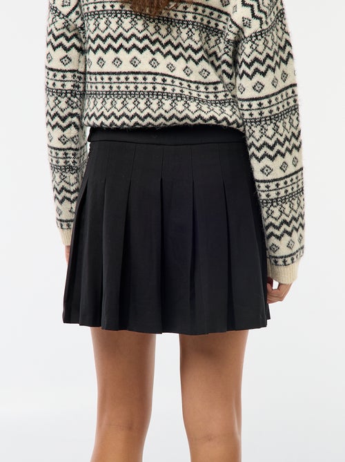 Korte plissérok - Kiabi