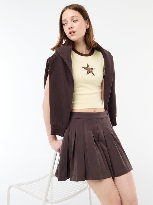 Korte plooirok - Kiabi