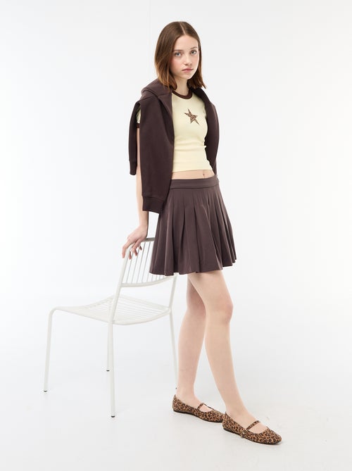 Korte plooirok - Kiabi