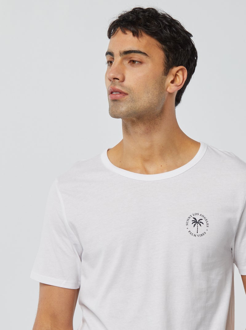 Korte pyjama - 2-delig BLAUW - Kiabi