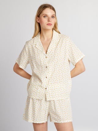 Korte pyjama - Hemd en korte broek - 2-delig