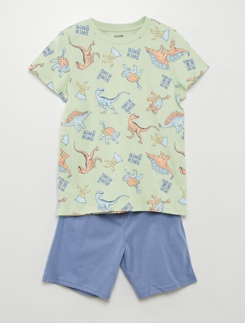 Korte pyjama - T-shirt + short - 2-delig - Kiabi