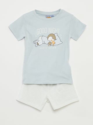 Korte pyjama - T-shirt + short 'T'choupi' - 2-delig