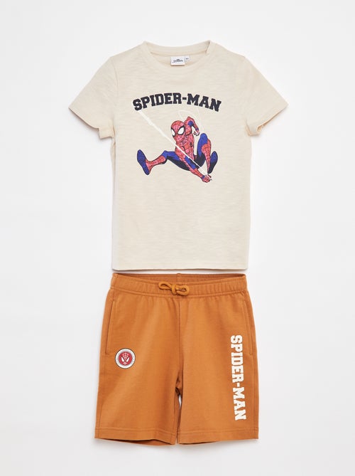 Korte pyjama 'Avengers' - 2-delig - Kiabi