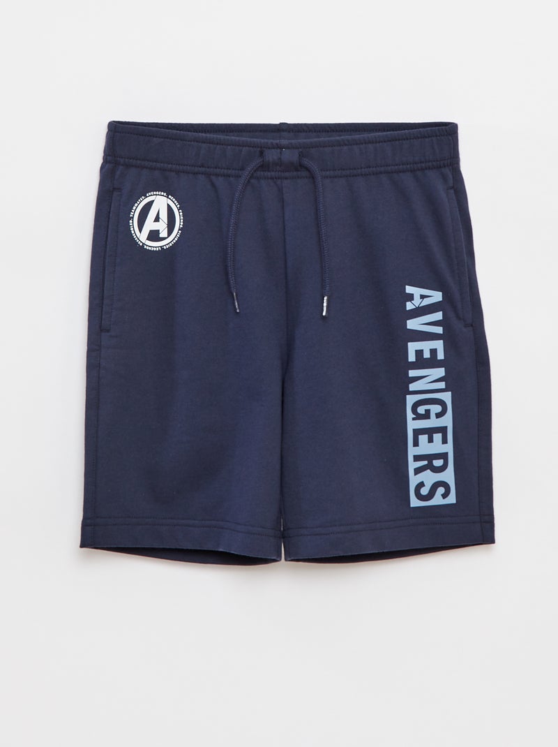 Korte pyjama 'Avengers' - 2-delig BLAUW - Kiabi