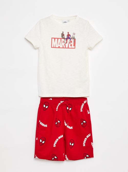 Korte pyjama 'Avengers' - 2-delig - Kiabi